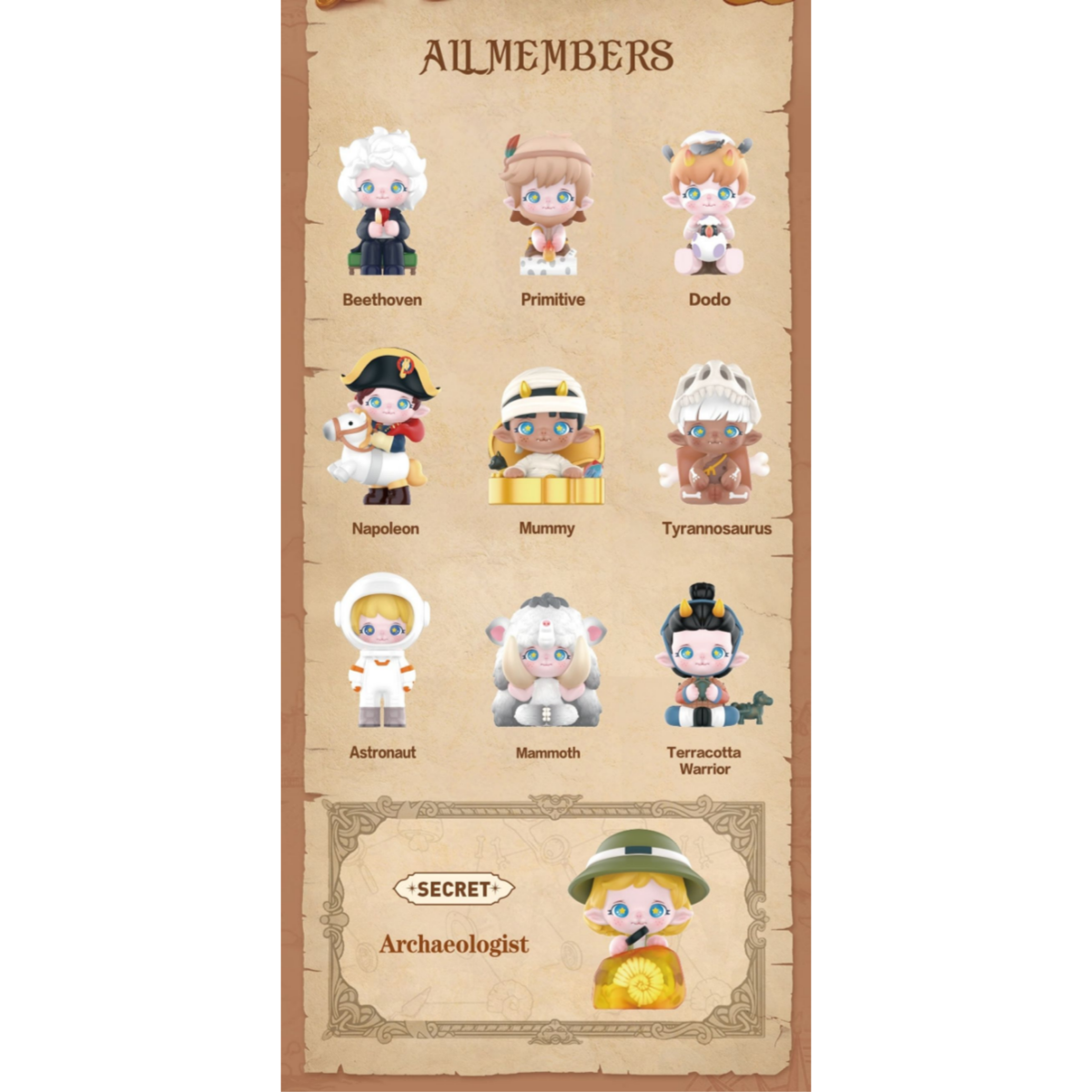 POP MART Zoe Fantastic Museum Series-Single Box (Random)-Pop Mart-Ace Cards & Collectibles