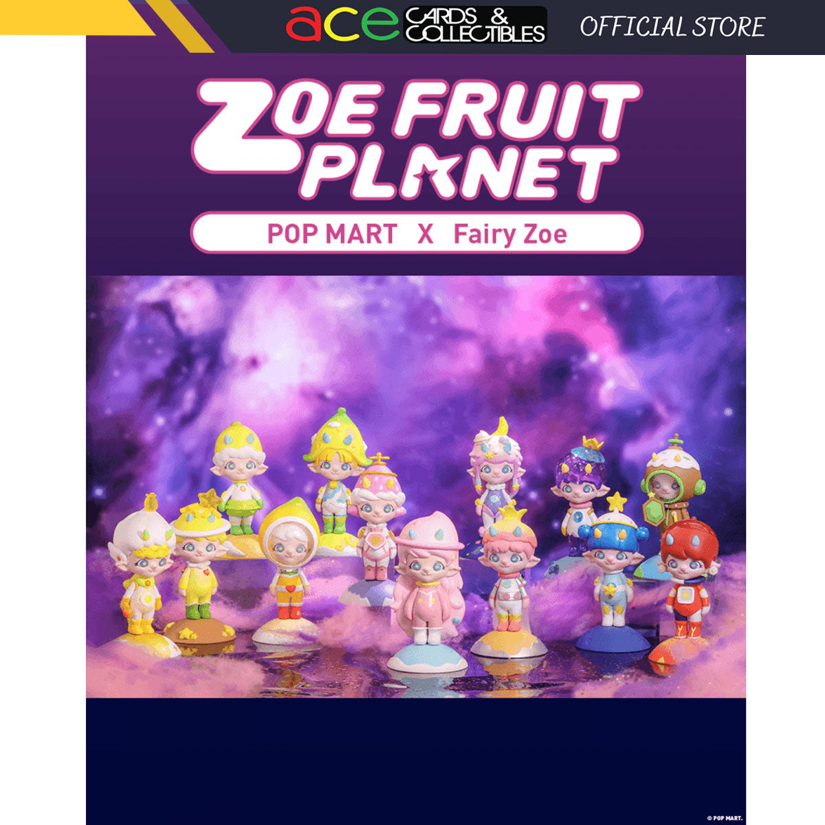 POP MART Zoe Fruit Planet Series-Single Box (Random)-Pop Mart-Ace Cards &amp; Collectibles