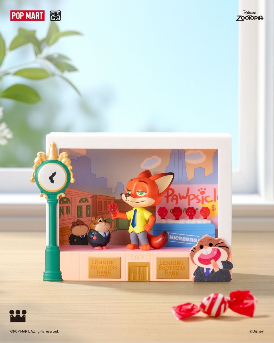 POP MART Zootopia Highlight Moment Series Scene Sets-Single Box (Random)-Pop Mart-Ace Cards & Collectibles