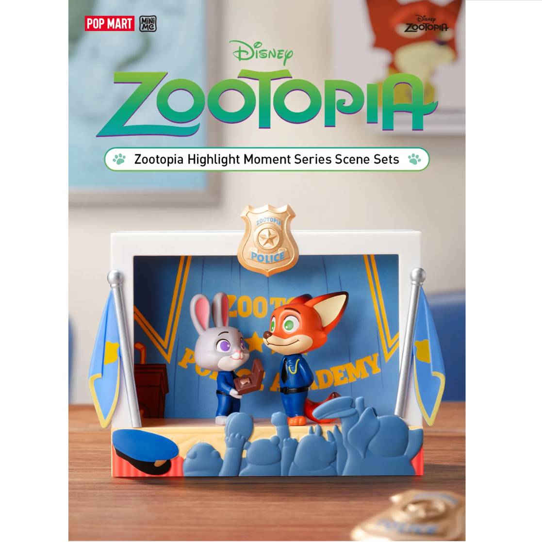 POP MART Zootopia Highlight Moment Series Scene Sets-Single Box (Random)-Pop Mart-Ace Cards & Collectibles