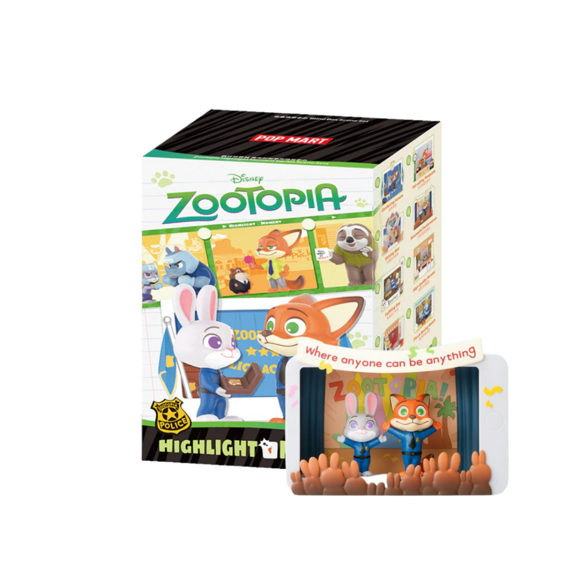 POP MART Zootopia Highlight Moment Series Scene Sets-Single Box (Random)-Pop Mart-Ace Cards & Collectibles