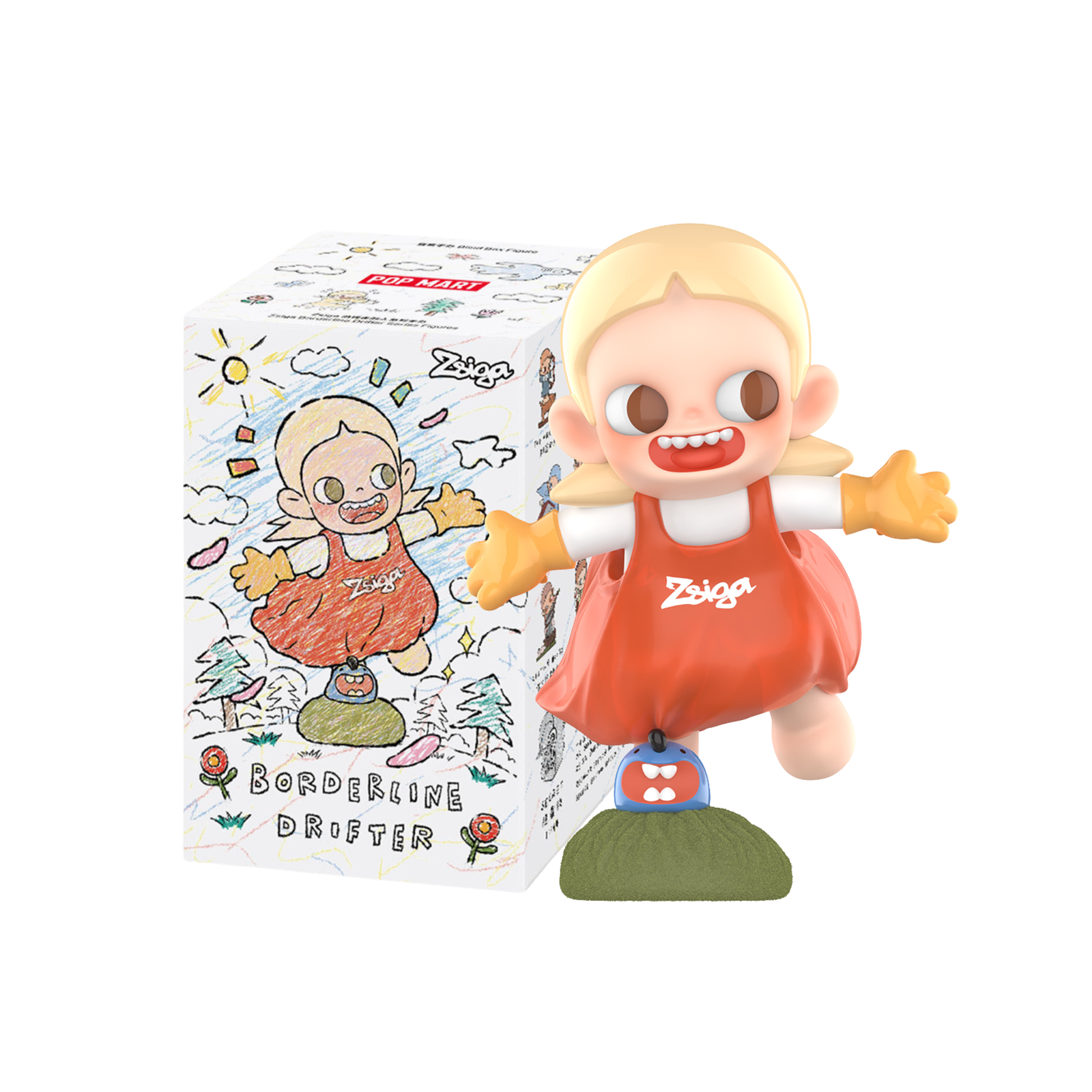 POP MART Zsiga Borderline Drifter Series-Single Box (Random)-Pop Mart-Ace Cards & Collectibles