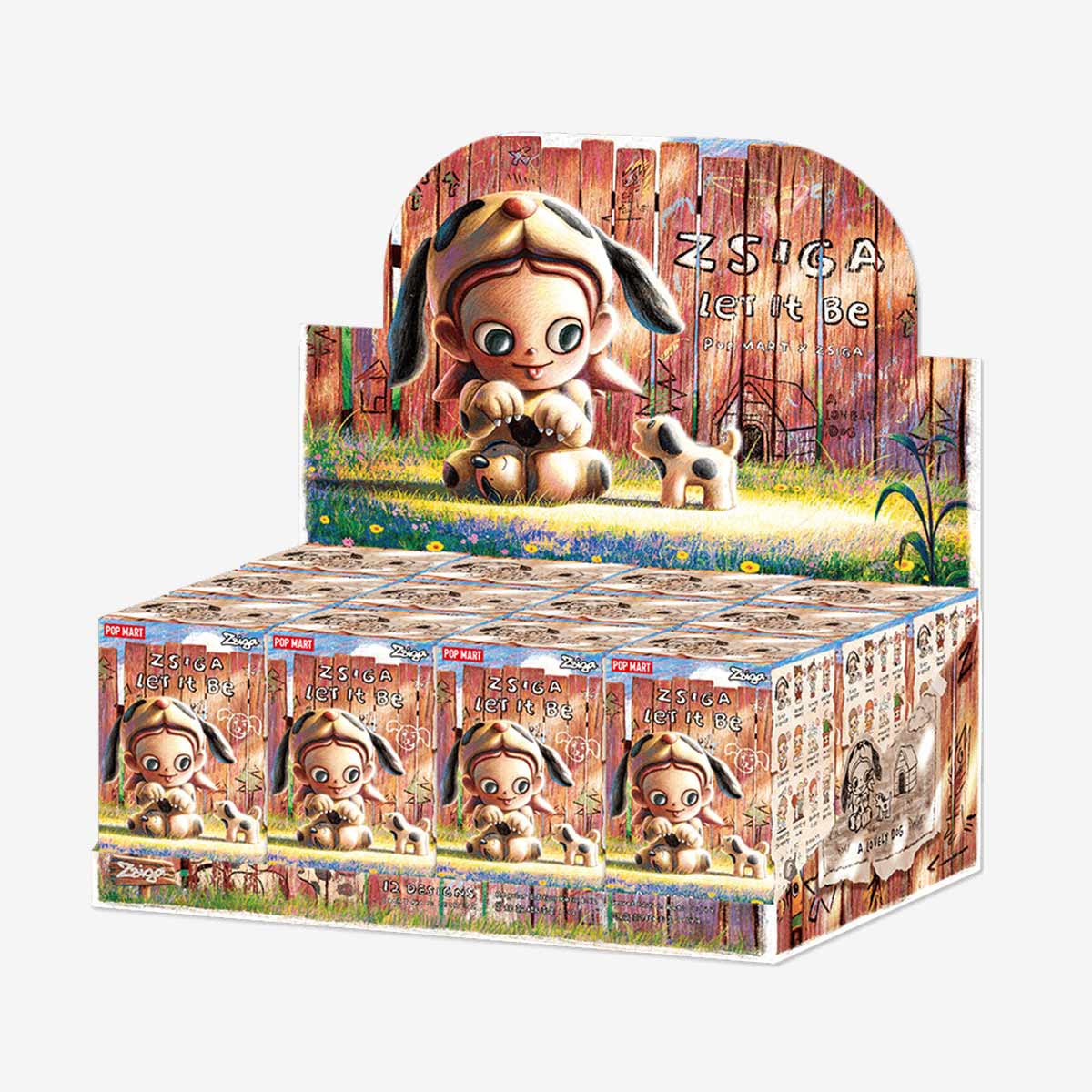 POP MART Zsiga Let It Be Series-Single Box (Random)-Pop Mart-Ace Cards & Collectibles