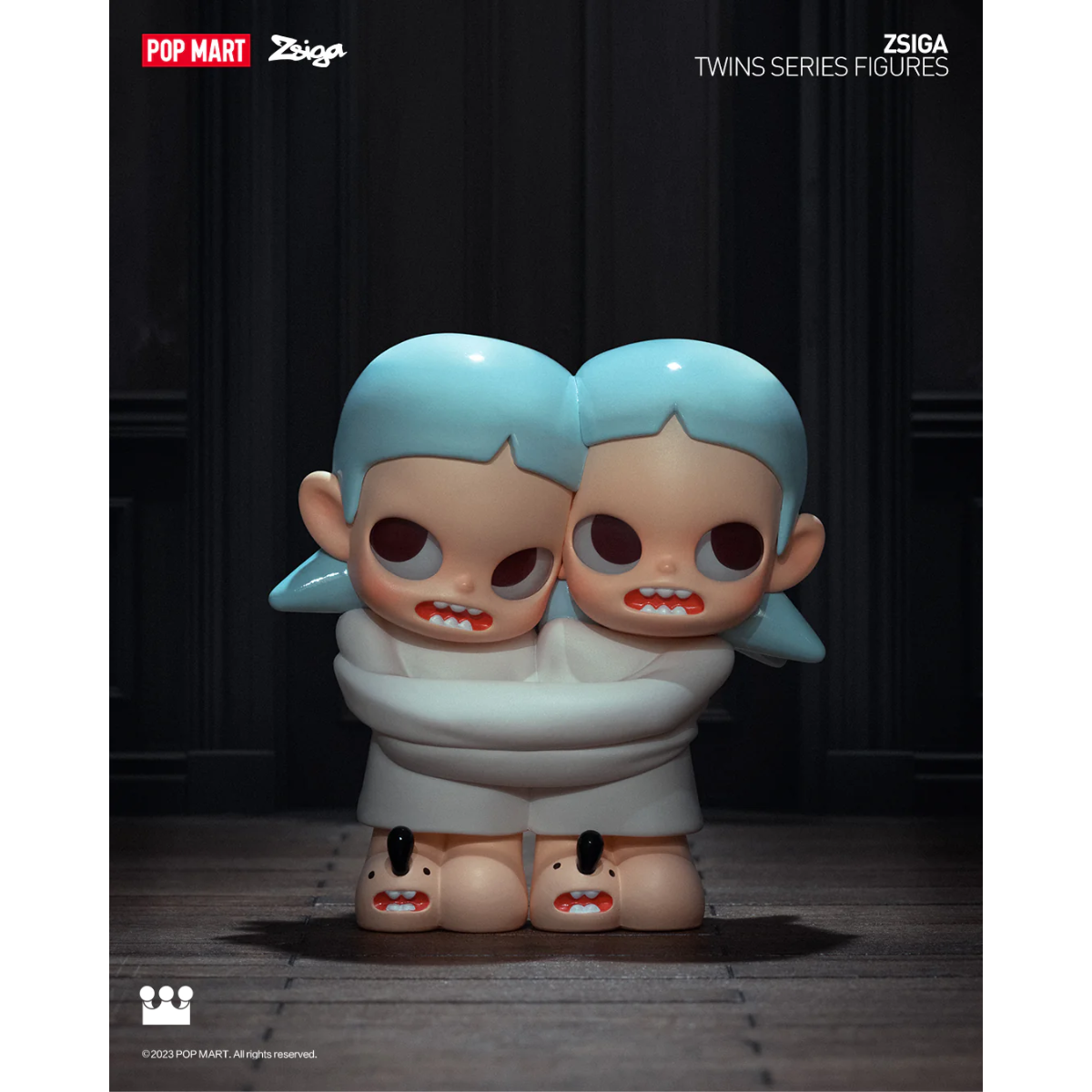 POP MART Zsiga Twins Series-Single Box (Random)-Pop Mart-Ace Cards & Collectibles