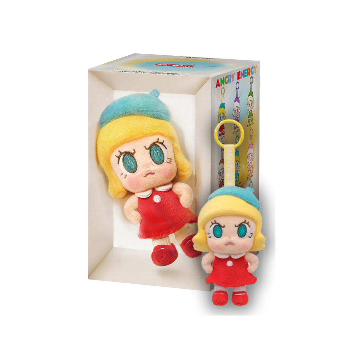 POP MART x Angry Molly Angry Energy Series Plush Pendant-Single Box (Random)-Pop Mart-Ace Cards & Collectibles