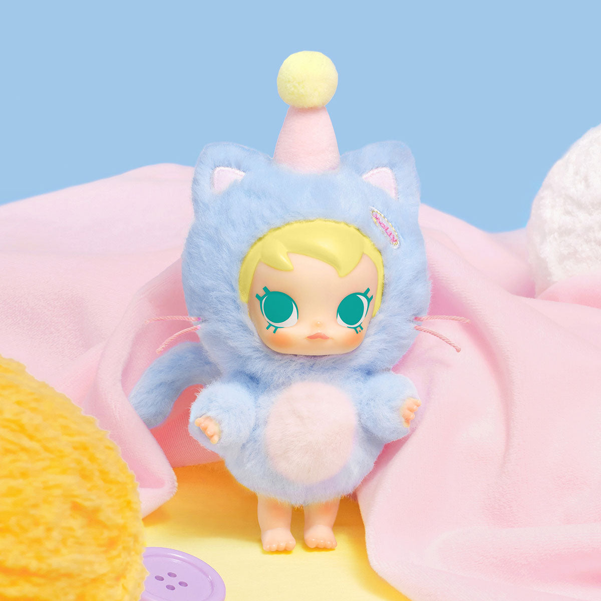 POP MART x Baby Moll Pocket Friends Series Vinnyl Plush Pendant-Single Box (Random)-Pop Mart-Ace Cards & Collectibles