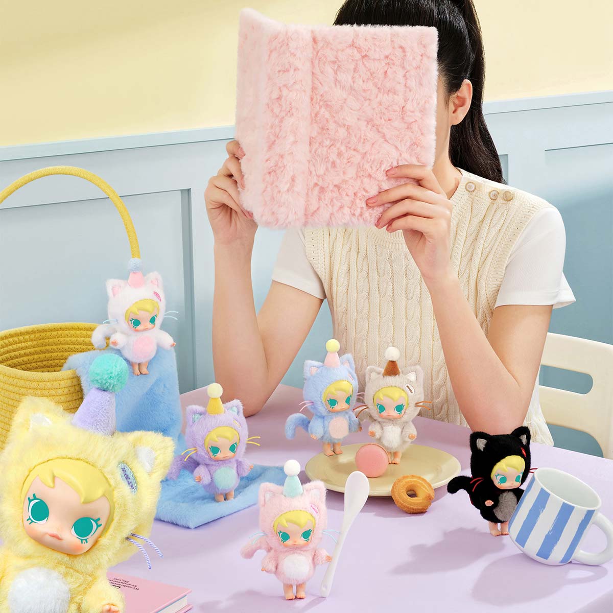 POP MART x Baby Moll Pocket Friends Series Vinnyl Plush Pendant-Single Box (Random)-Pop Mart-Ace Cards & Collectibles