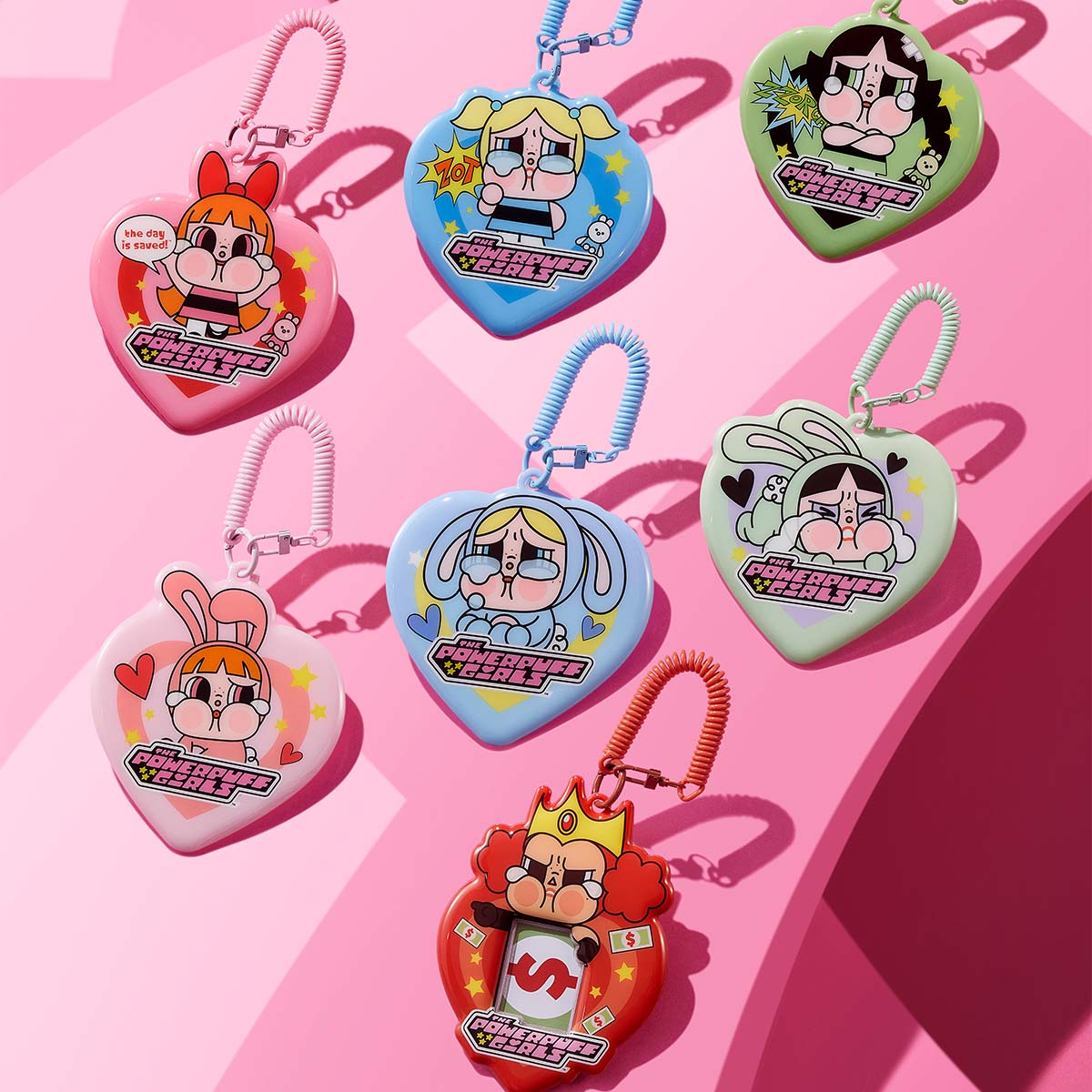 POP MART x CRYBABY Powerpuff Girls Card Holder Series-Single Box (Random)-Pop Mart-Ace Cards &amp; Collectibles