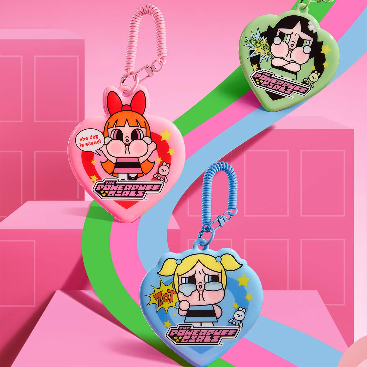 POP MART x CRYBABY Powerpuff Girls Card Holder Series-Single Box (Random)-Pop Mart-Ace Cards &amp; Collectibles