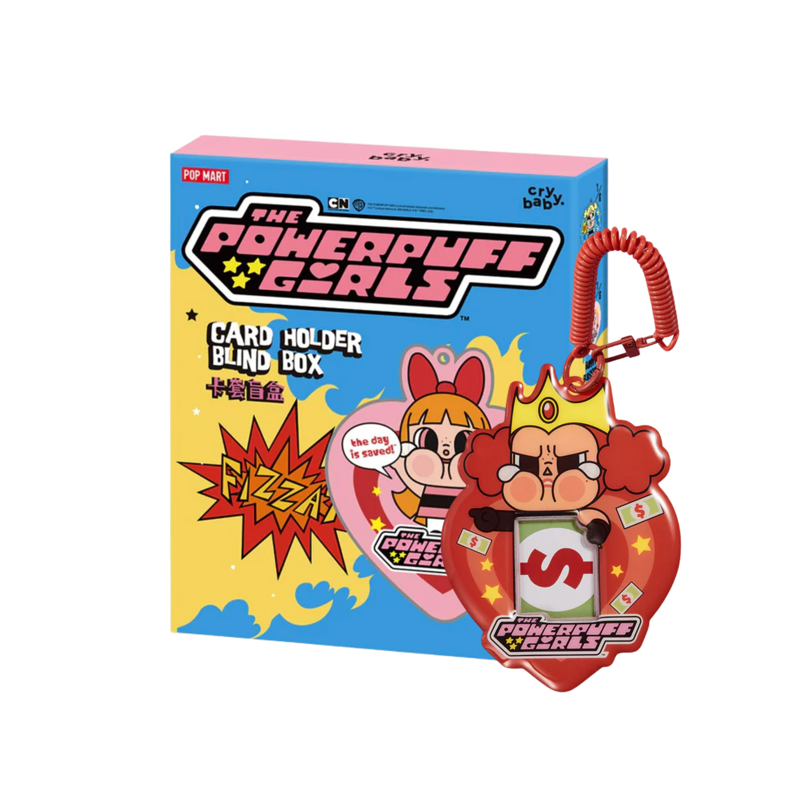 POP MART x CRYBABY Powerpuff Girls Card Holder Series-Single Box (Random)-Pop Mart-Ace Cards & Collectibles