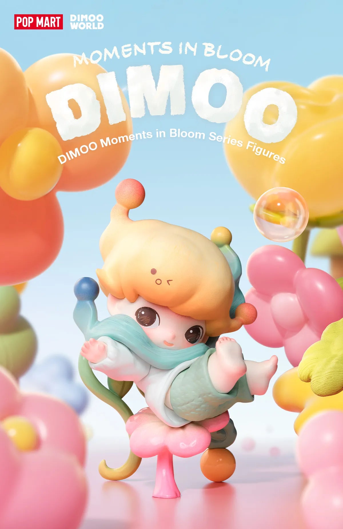 POP MART x DIMOO Moments in Bloom Series Figures-Single Box (Random)-Pop Mart-Ace Cards & Collectibles