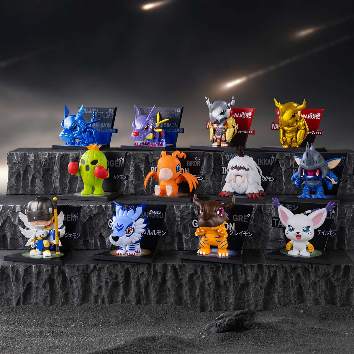 POP MART x Digimon Adventure Fridge Magnet Series Figures-Single Box (Random)-Pop Mart-Ace Cards &amp; Collectibles