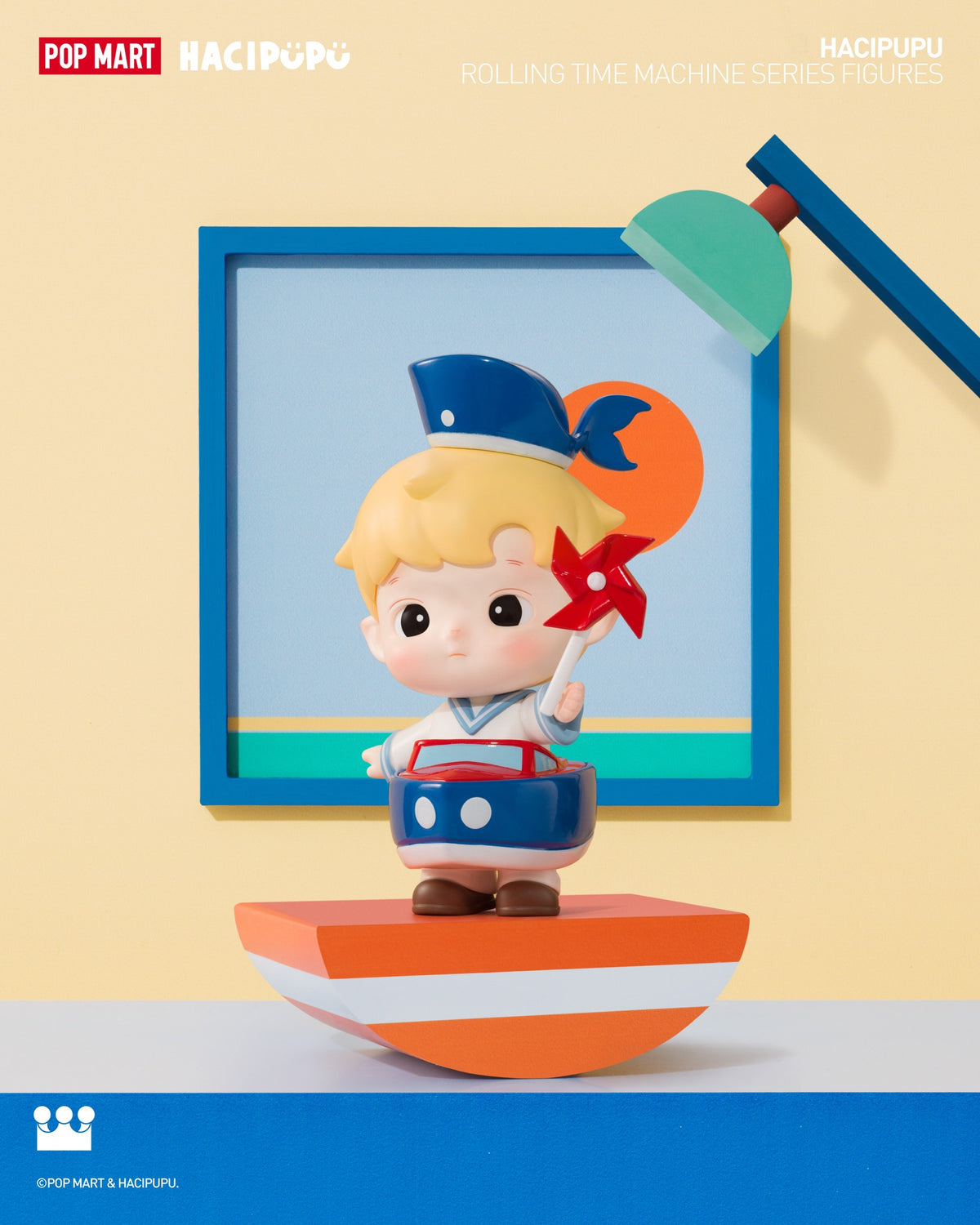 POP MART x HACIPUPU Rolling Time Machine Series Figures-Single Box (Random)-Pop Mart-Ace Cards & Collectibles