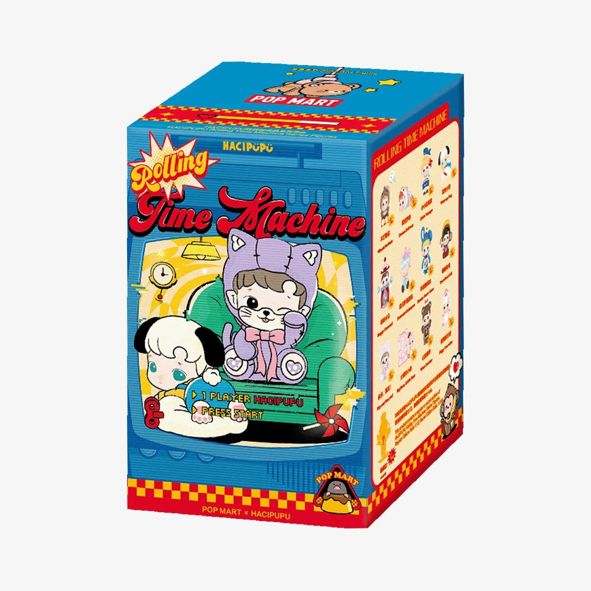 POP MART x HACIPUPU Rolling Time Machine Series Figures-Single Box (Random)-Pop Mart-Ace Cards & Collectibles