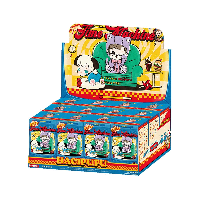 POP MART x HACIPUPU Rolling Time Machine Series Figures-Single Box (Random)-Pop Mart-Ace Cards & Collectibles