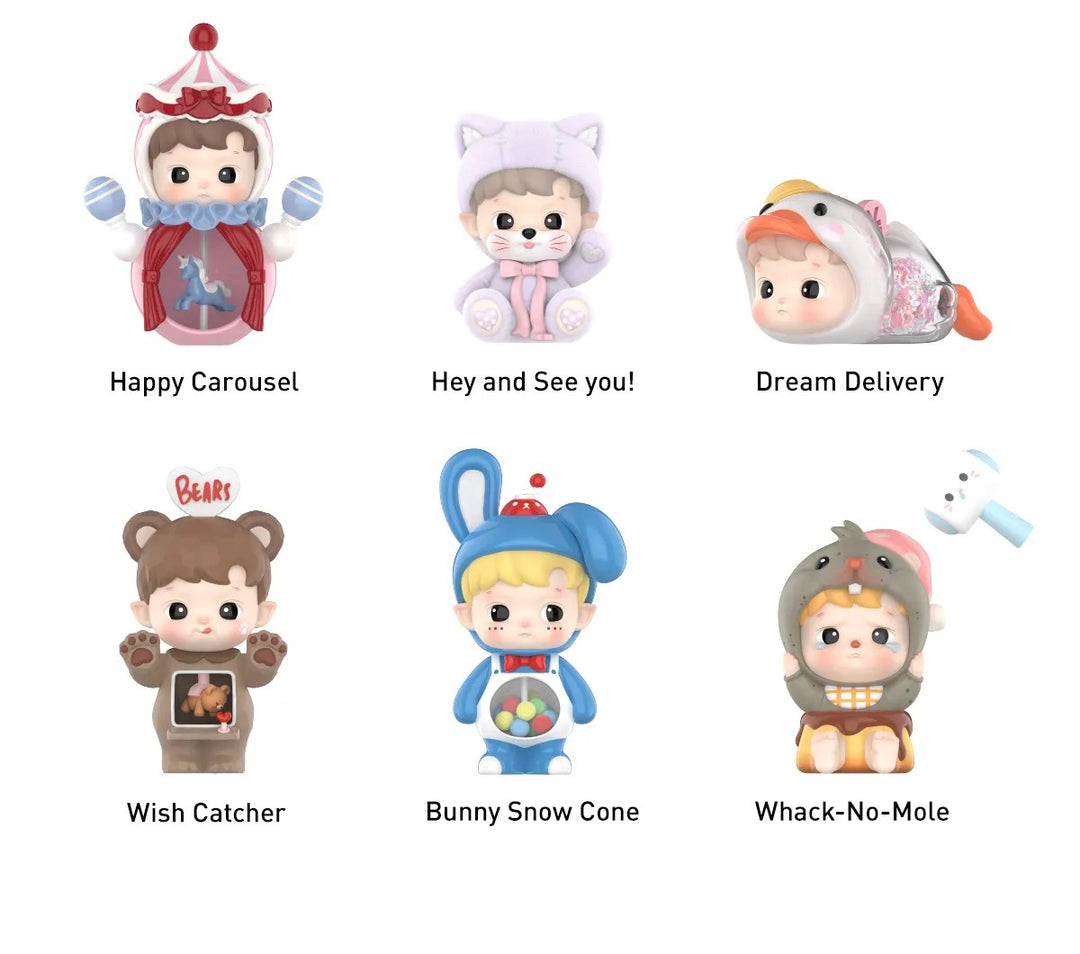 POP MART x HACIPUPU Rolling Time Machine Series Figures-Single Box (Random)-Pop Mart-Ace Cards & Collectibles