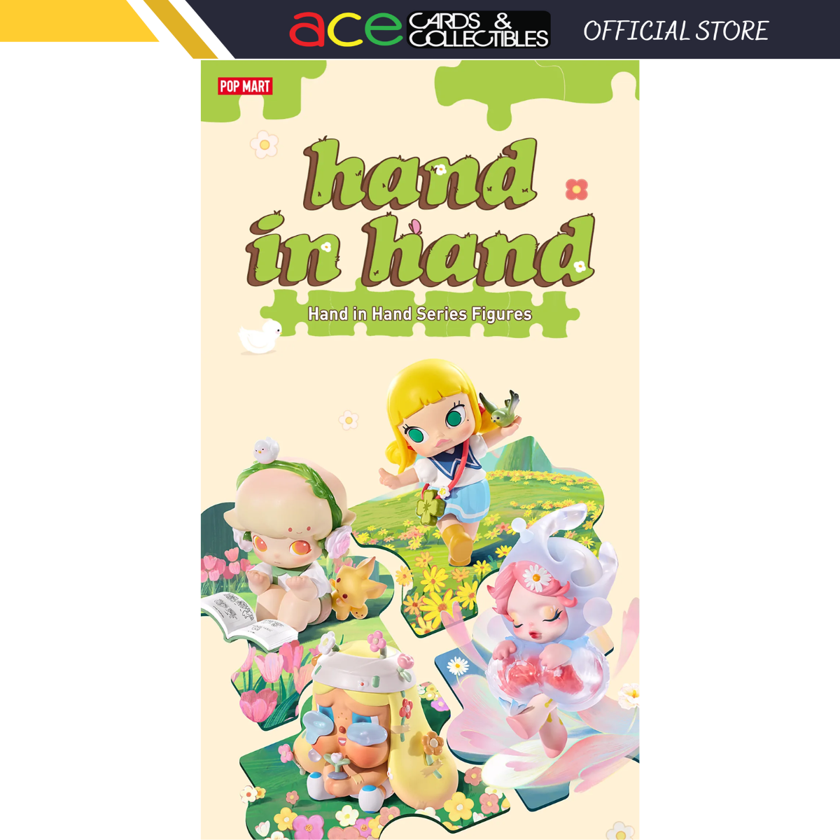 POP MART x Hand in Hand Series Figures-Single Box-Pop Mart-Ace Cards & Collectibles