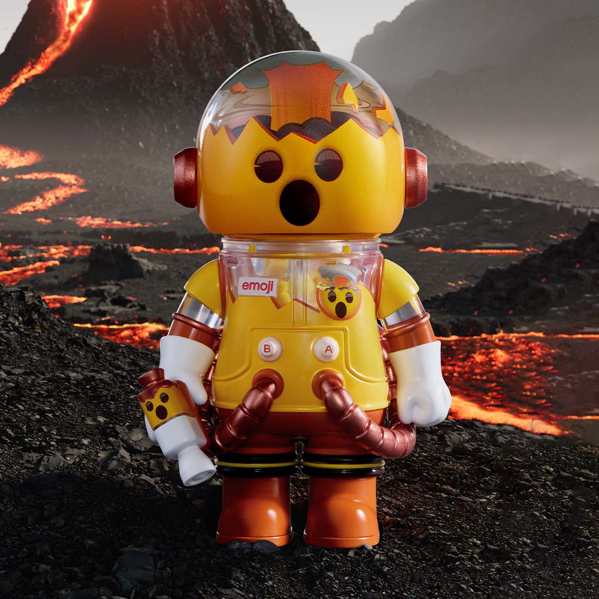 POP MART x MEGA SPACE MOLLY 100% emoji™ Series-Single Box (Random)-Pop Mart-Ace Cards & Collectibles