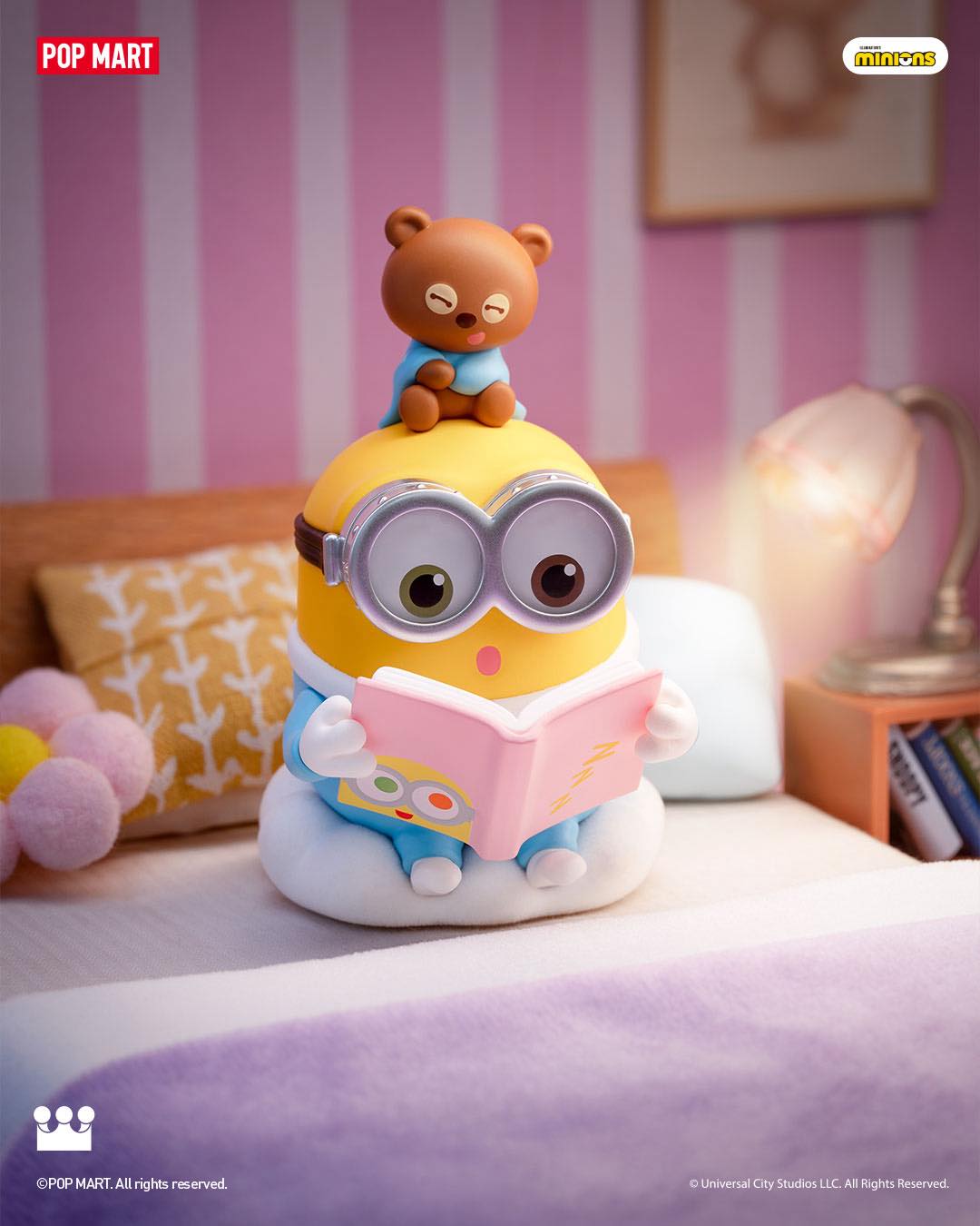 POP MART x Minions Bedtime Stories by Bob and Tim Series Figures-Single Box (Random)-Pop Mart-Ace Cards & Collectibles