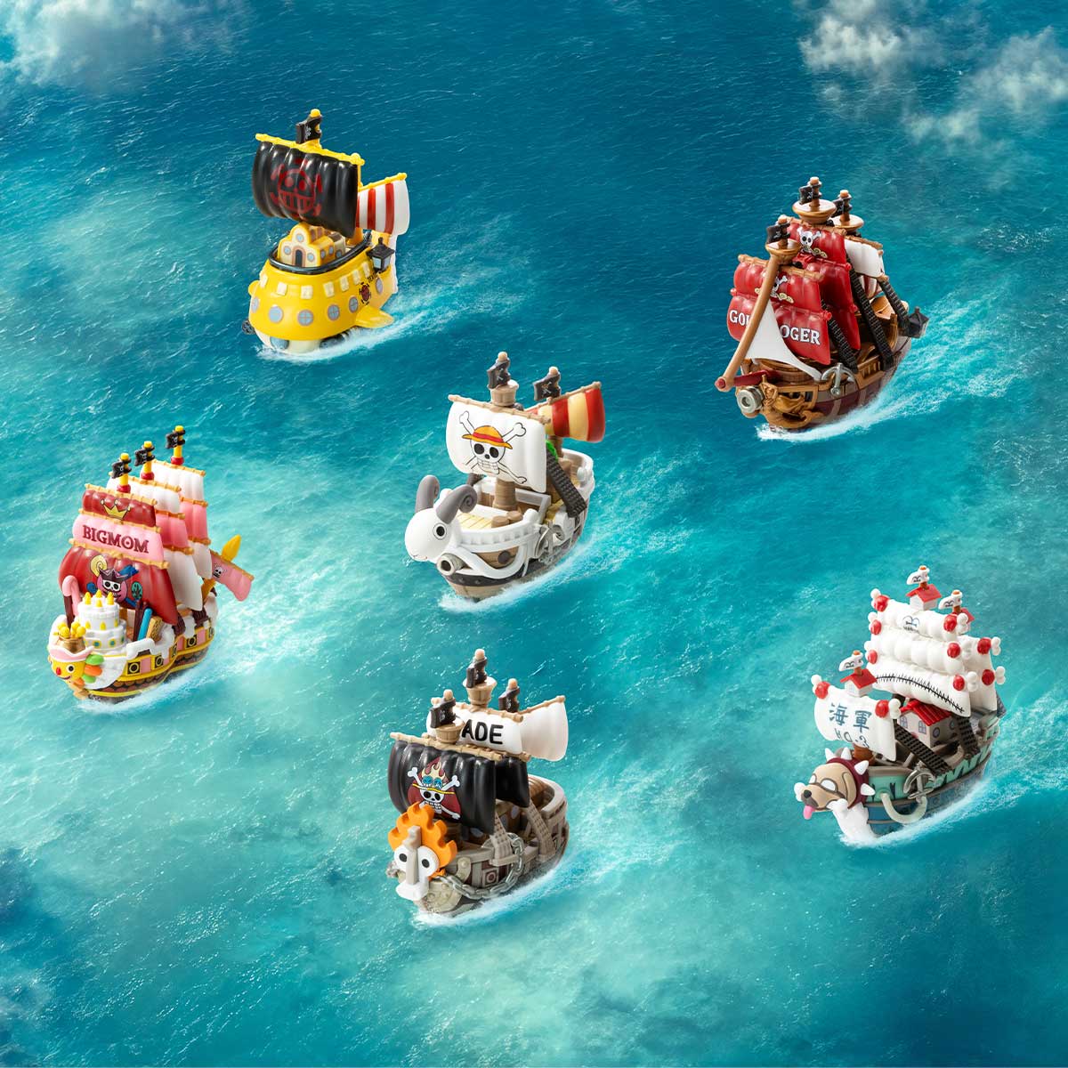 POP MART x One Piece - The Grand Line Series Vehicles-Single Box (Random)-Pop Mart-Ace Cards & Collectibles