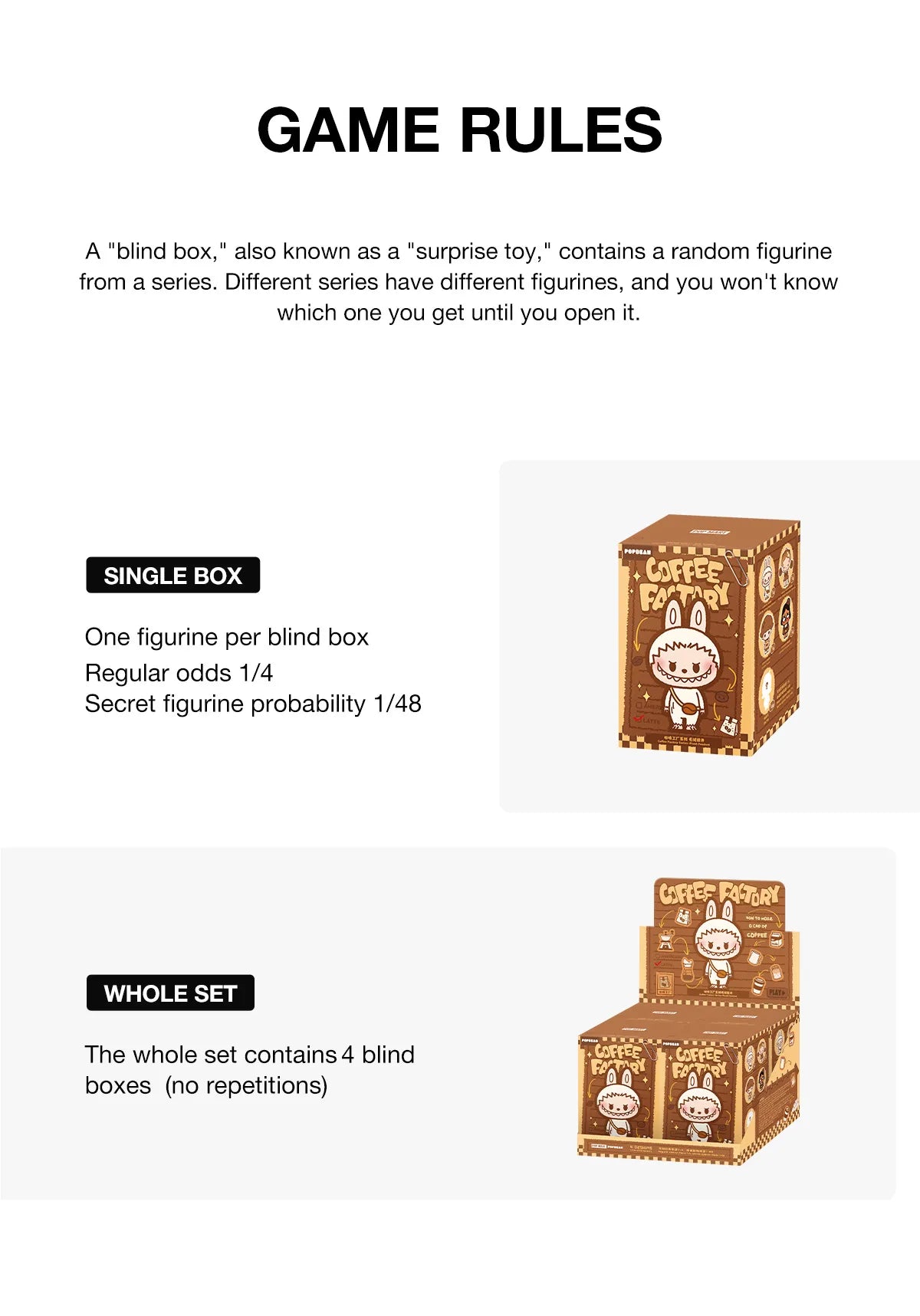 POP MART x POP BEAN Coffee Factory Series-Plush Pendant-Single Box (Random)-Pop Mart-Ace Cards & Collectibles