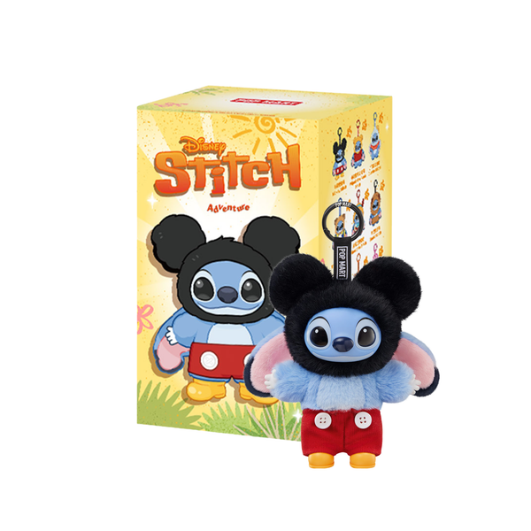 POP MART x Stitch Adventure Series Vinyl Plush Pendant-Single Box (Random)-Pop Mart-Ace Cards & Collectibles