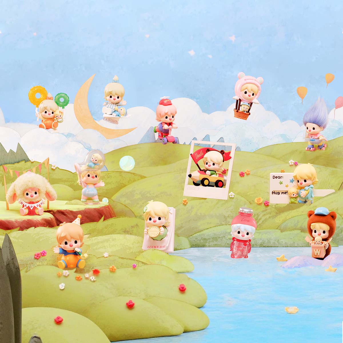 POP MART x Sweet Bean Days of Sparkles Series-Single Box (Random)-Pop Mart-Ace Cards & Collectibles