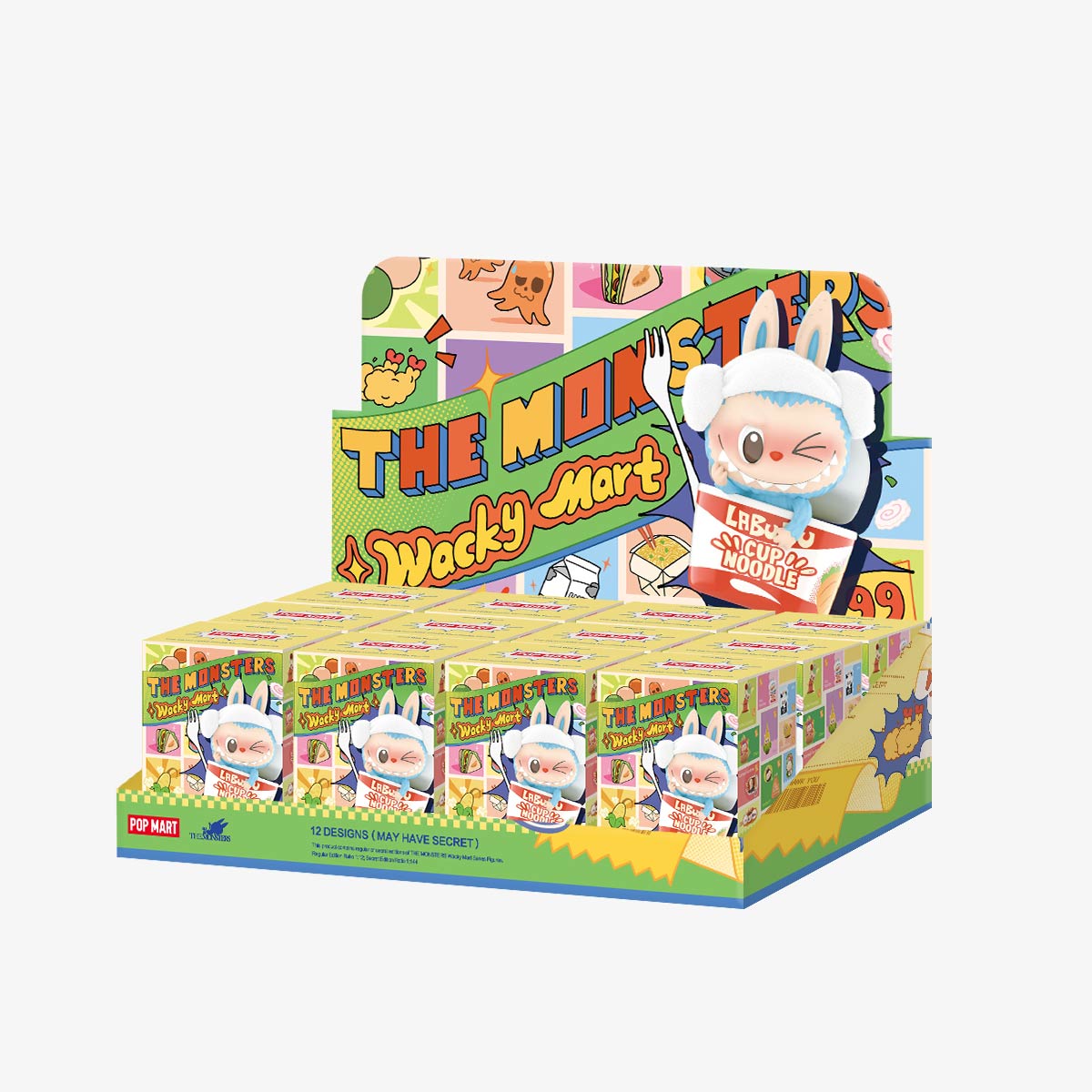 POP MART x THE MONSTERS Wacky Mart Figures Series-Whole Box (12pcs)-Pop Mart-Ace Cards & Collectibles
