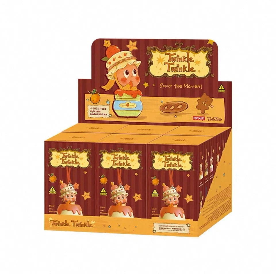 POP MART x Twinkle Twinkle Savor The Moment Series Night Night Light Pendant-Whole Box (6pcs)-Pop Mart-Ace Cards & Collectibles