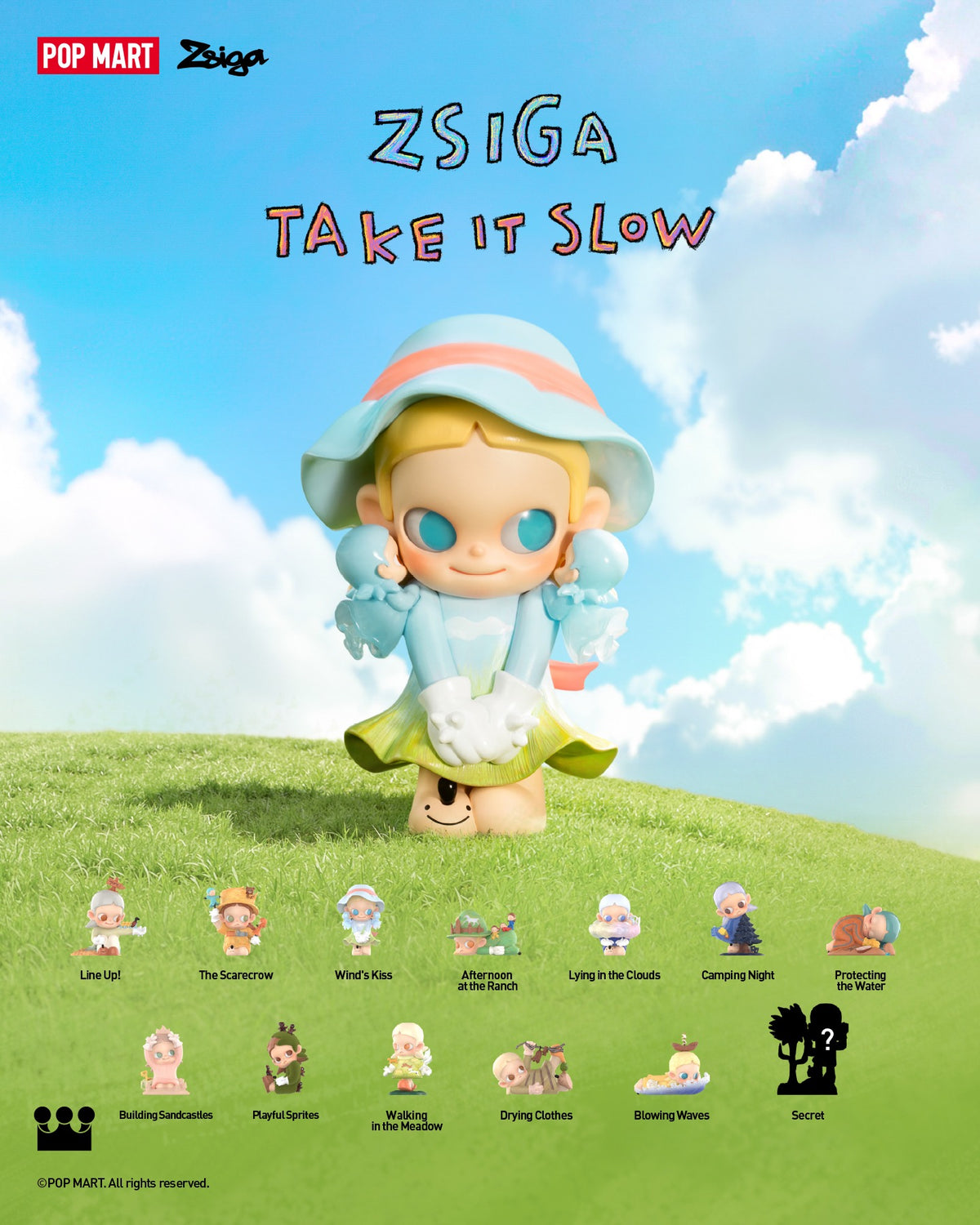 POP MART x Zsiga Take It Slow Series Figures-Single Box (Random)-Pop Mart-Ace Cards & Collectibles