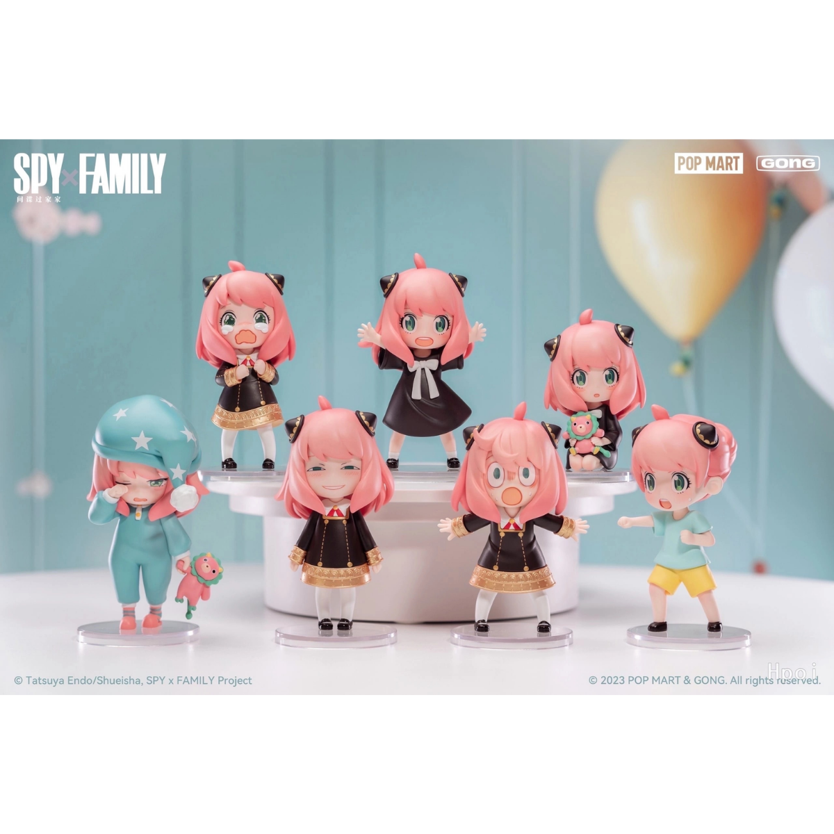 POPMART Spy X Family Anya Forger Series-Display Box (6pcs)-Pop Mart-Ace Cards &amp; Collectibles