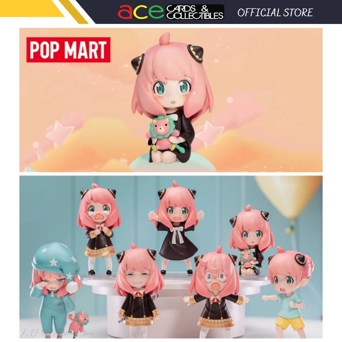 POPMART Spy X Family Anya Forger Series-Single Box (Random)-Pop Mart-Ace Cards &amp; Collectibles
