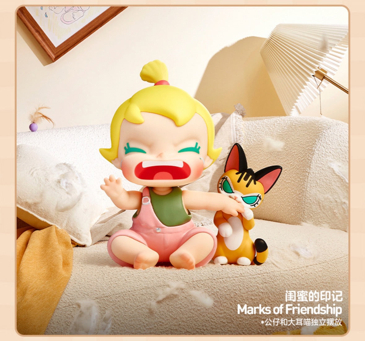 POPMART x Baby Molly & Baby Tabby Series Figures-Single Box (Random)-Pop Mart-Ace Cards & Collectibles