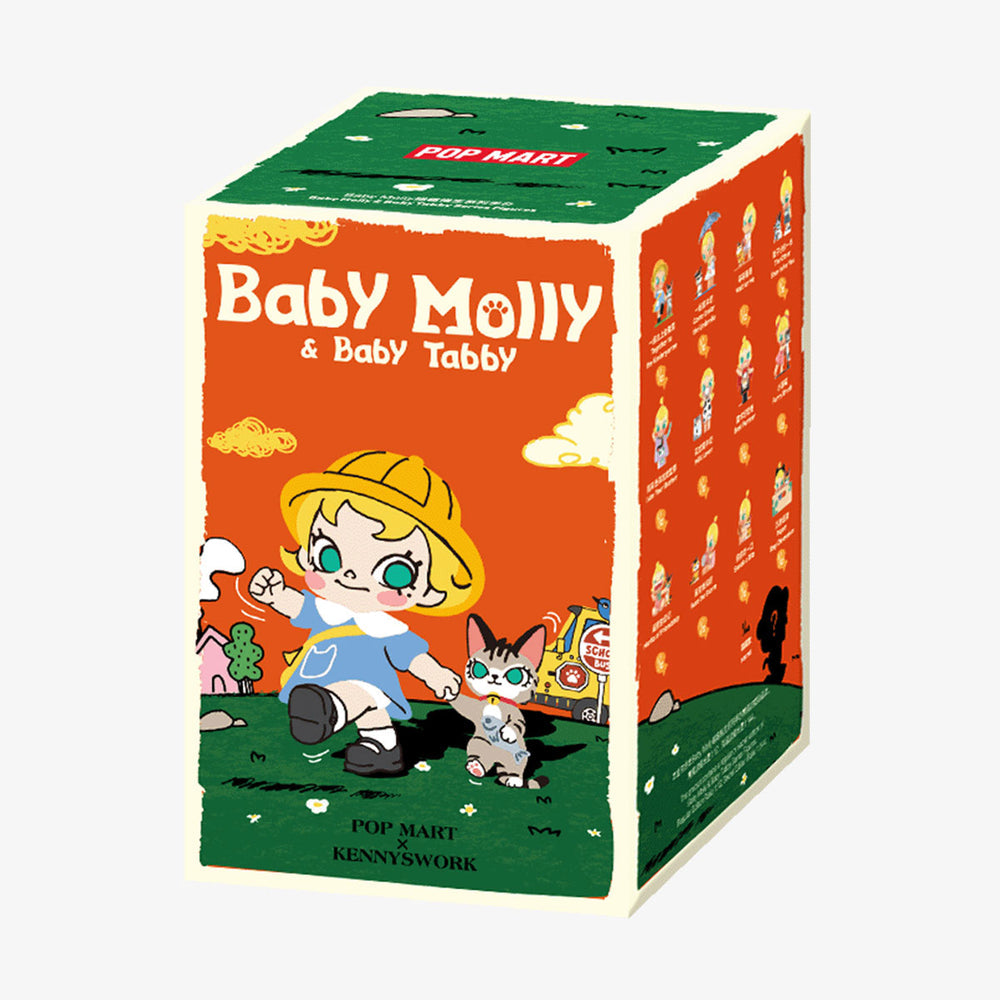 POPMART x Baby Molly & Baby Tabby Series Figures-Single Box (Random)-Pop Mart-Ace Cards & Collectibles