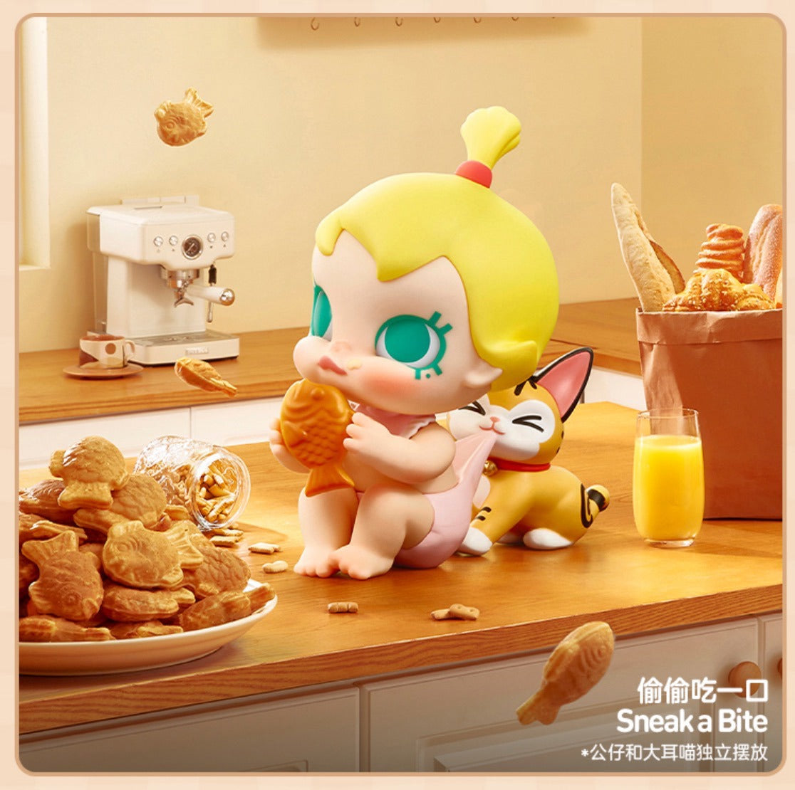 POPMART x Baby Molly & Baby Tabby Series Figures-Single Box (Random)-Pop Mart-Ace Cards & Collectibles