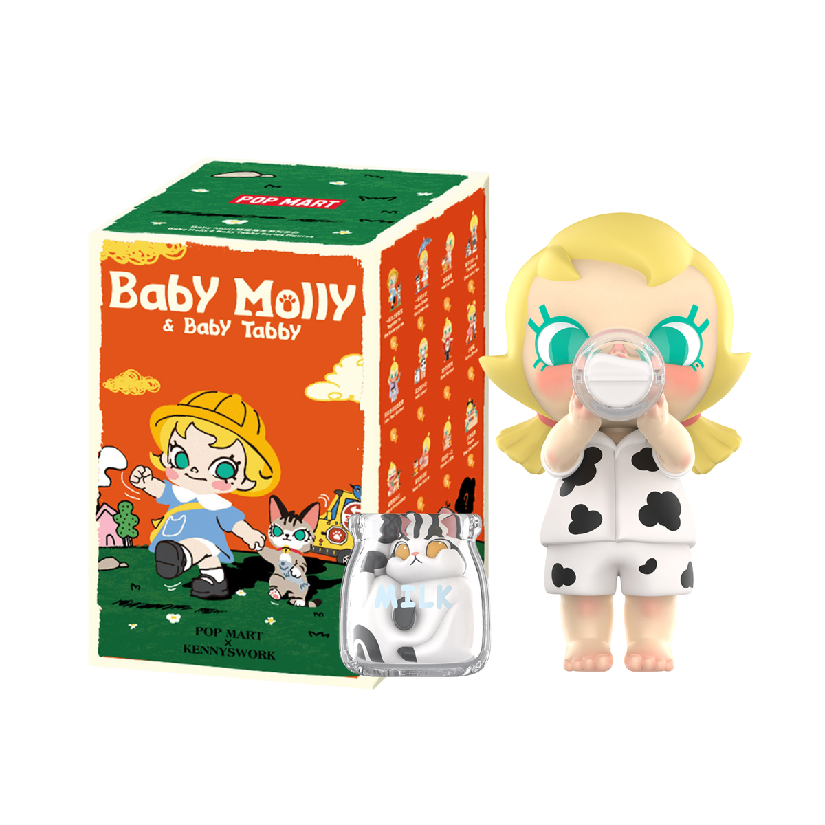 POPMART x Baby Molly & Baby Tabby Series Figures