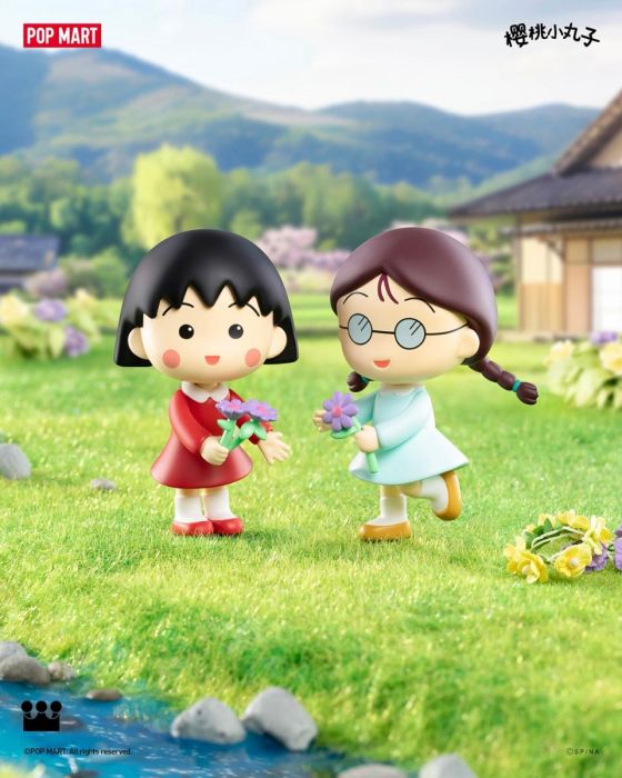 POPMART x Chibi Maruko Chan's The Time With You Series Figures-Single Box (Random)-Pop Mart-Ace Cards & Collectibles