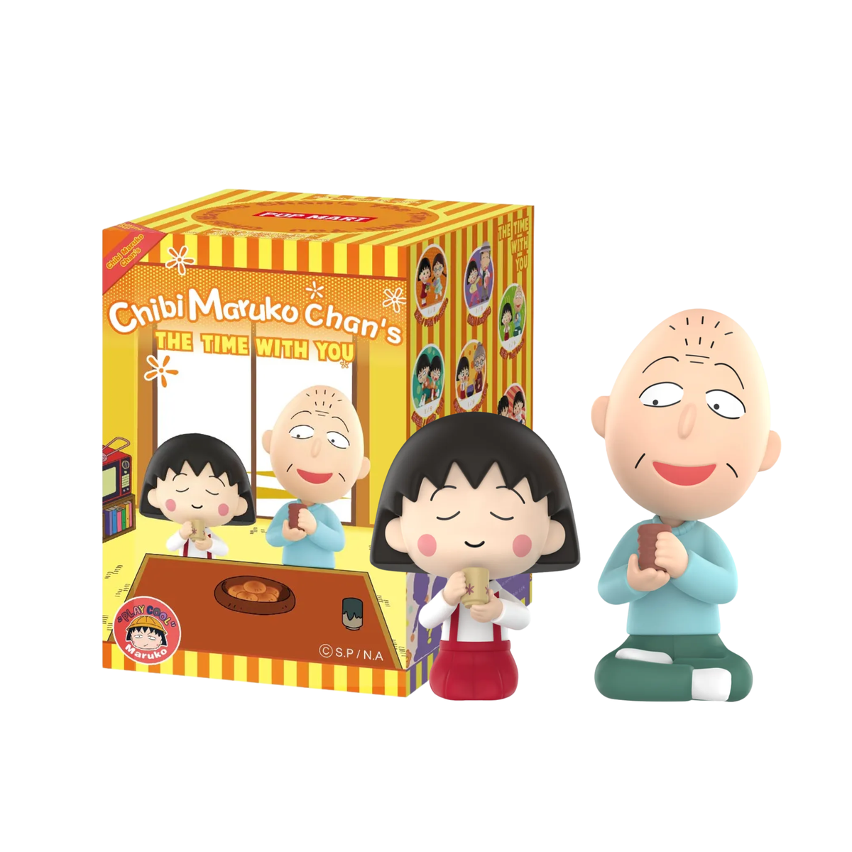POPMART x Chibi Maruko Chan's The Time With You Series Figures