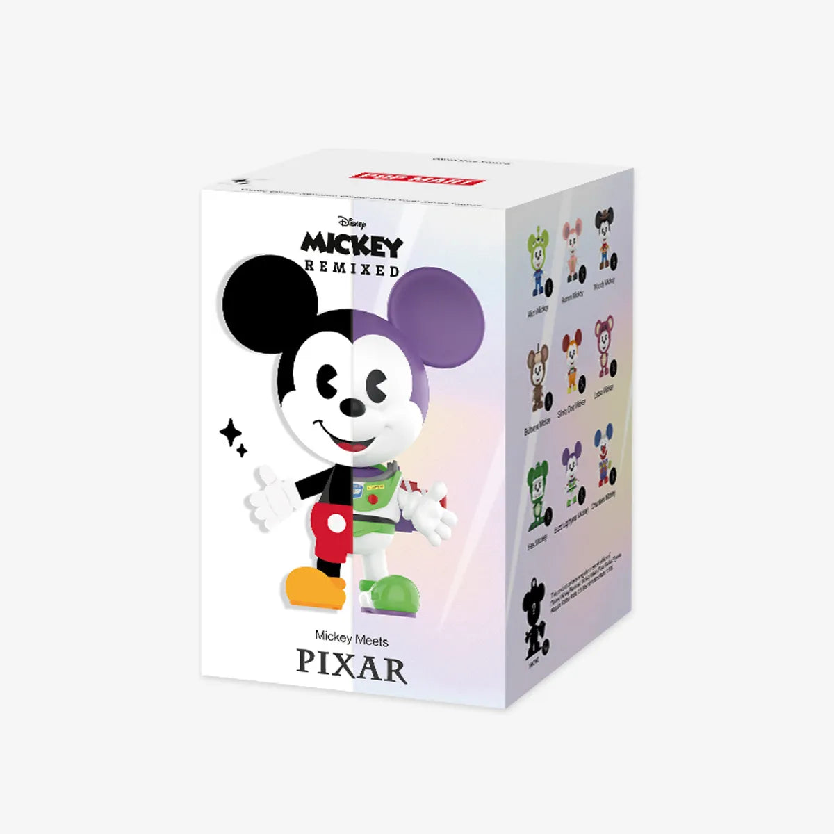 POPMART x Disney Mickey Remixed: Mickey Meets Pixar Series Figures Blind Box-Single Box (Random)-Pop Mart-Ace Cards & Collectibles