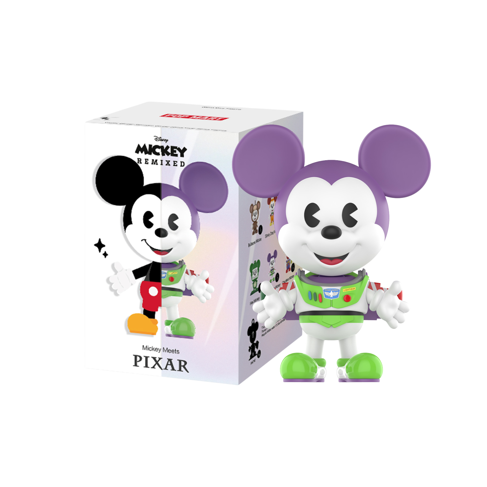 POPMART x Disney Mickey Remixed: Mickey Meets Pixar Series Figures Blind Box-Single Box (Random)-Pop Mart-Ace Cards & Collectibles