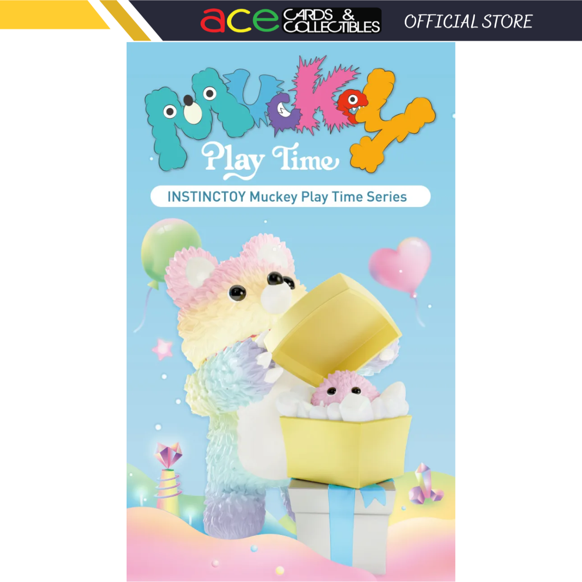 POPMART x Instinctoy Muckey Play Time Series-Single Box (Random)-Pop Mart-Ace Cards & Collectibles