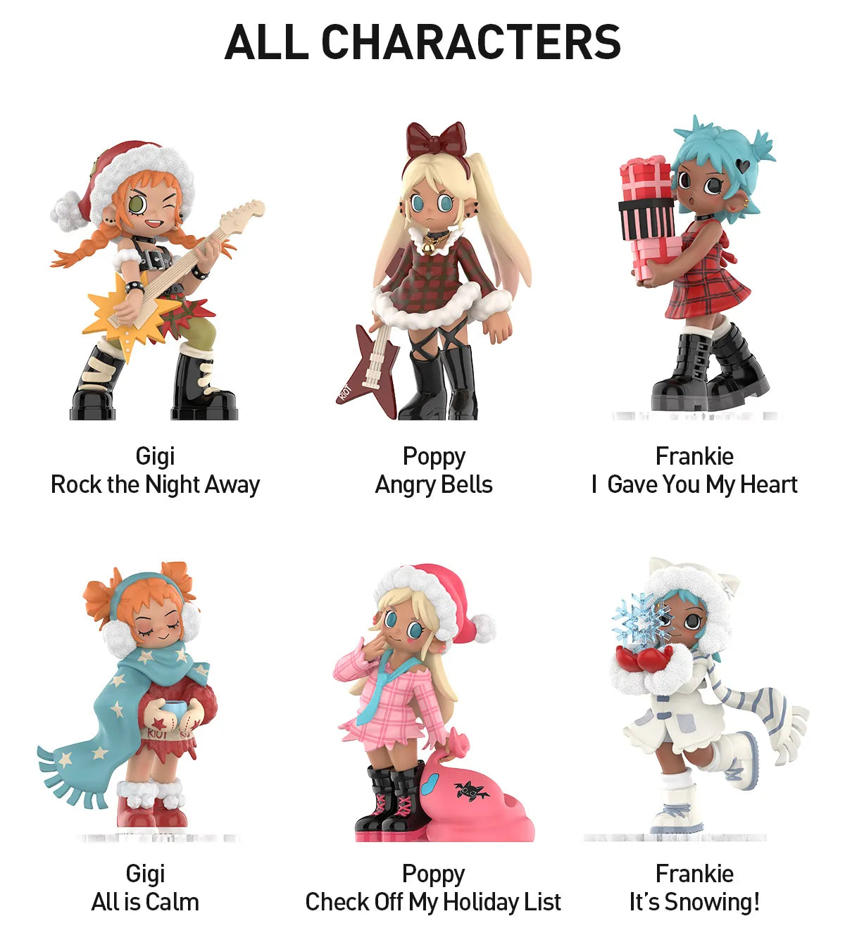 POPMART x Lil Peach Riot Holiday Mixtape Series Figures Blind Box-Single Box (Random)-Pop Mart-Ace Cards & Collectibles