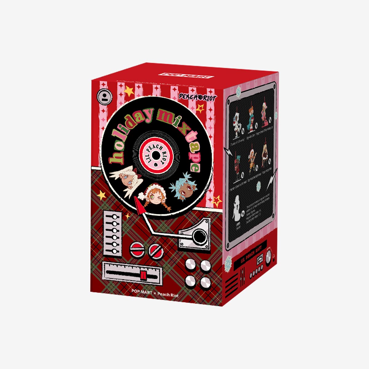 POPMART x Lil Peach Riot Holiday Mixtape Series Figures Blind Box-Single Box (Random)-Pop Mart-Ace Cards & Collectibles