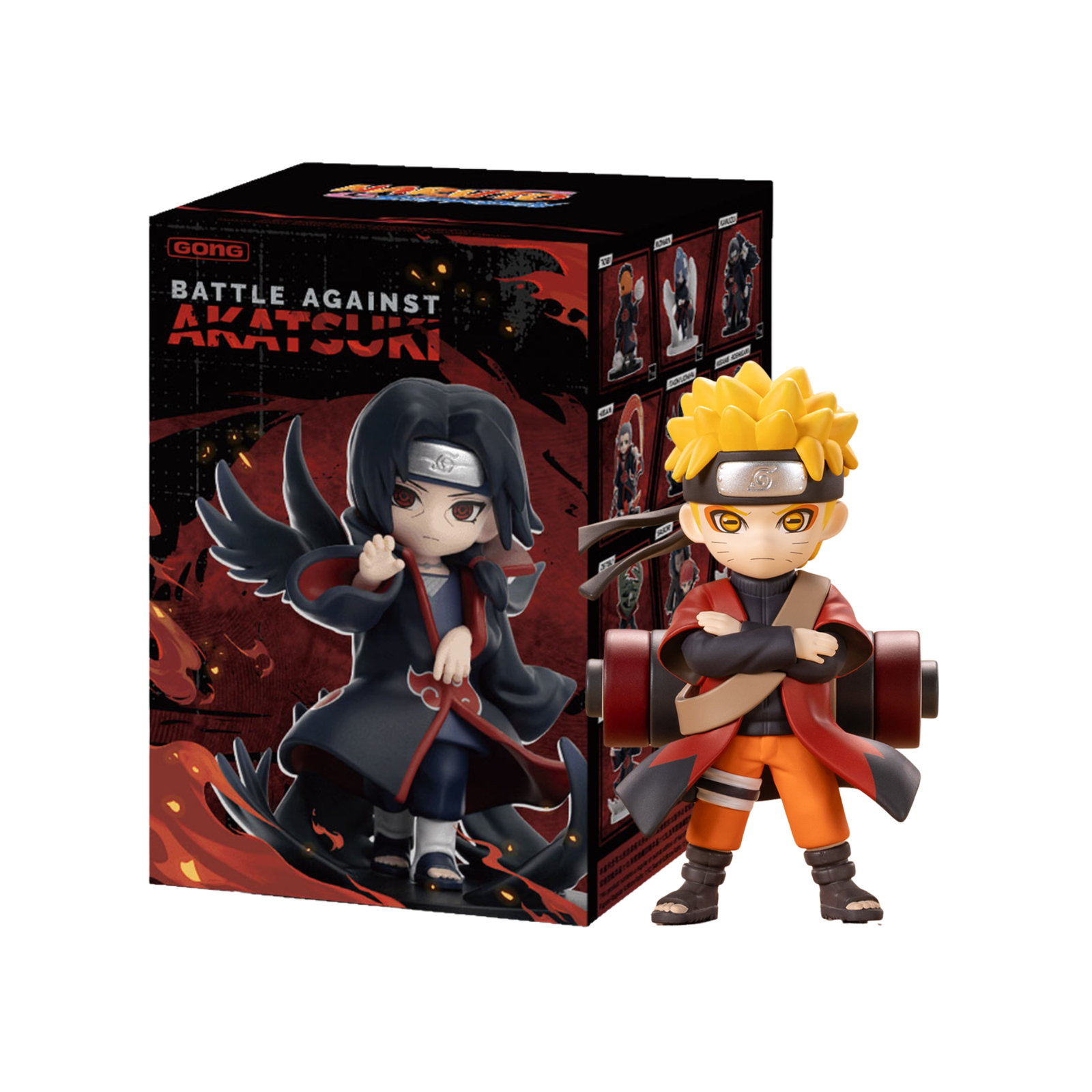 POPMART x Naruto: Shippuden Series Battle Against Akatsuki Themed Figure Blind Box-Single Box (Random)-Pop Mart-Ace Cards & Collectibles