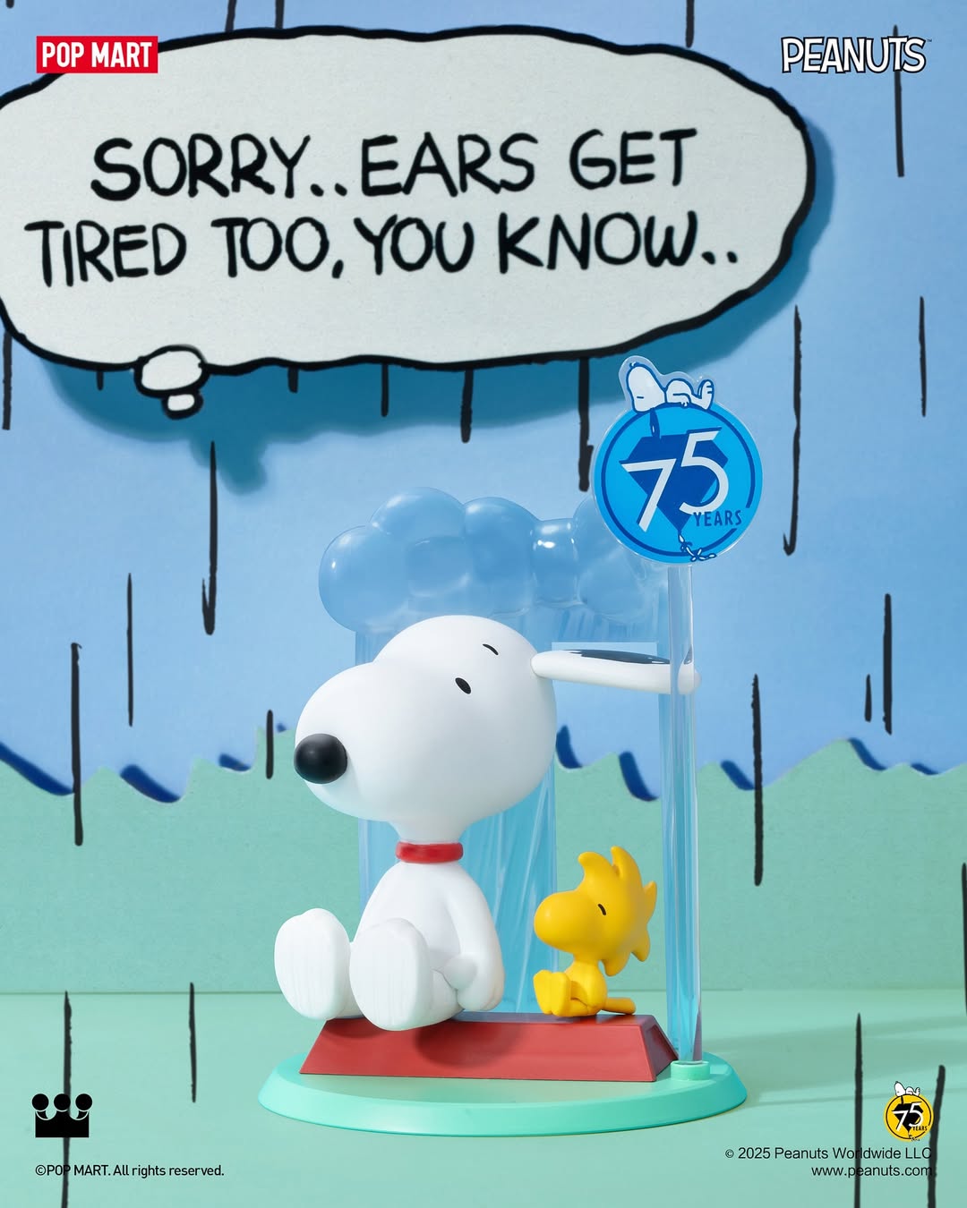 POPMART x Peanuts 75th Anniversary Snoopy Comic Life Series Figures-Single Box (Random)-Pop Mart-Ace Cards & Collectibles