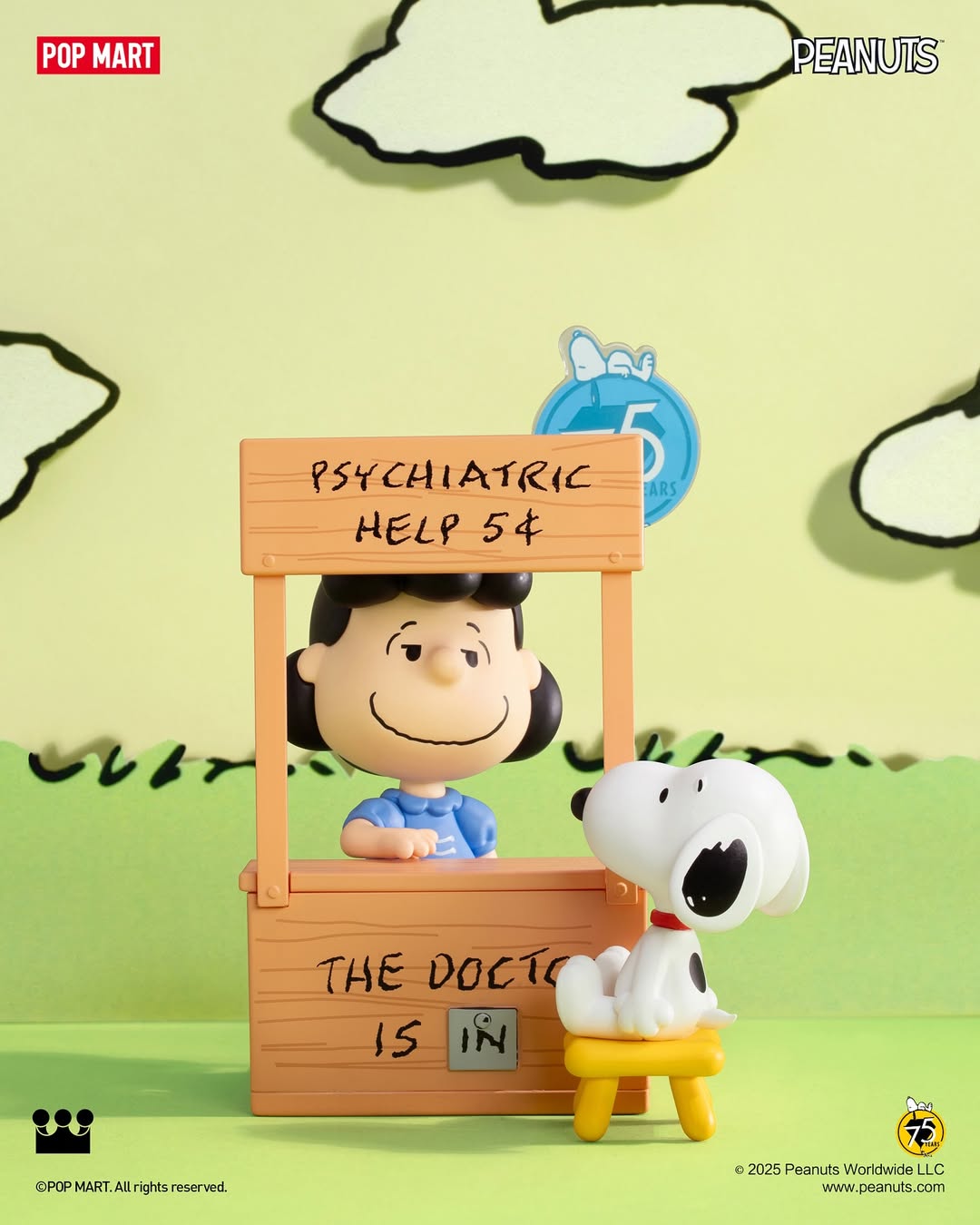 POPMART x Peanuts 75th Anniversary Snoopy Comic Life Series Figures-Single Box (Random)-Pop Mart-Ace Cards & Collectibles