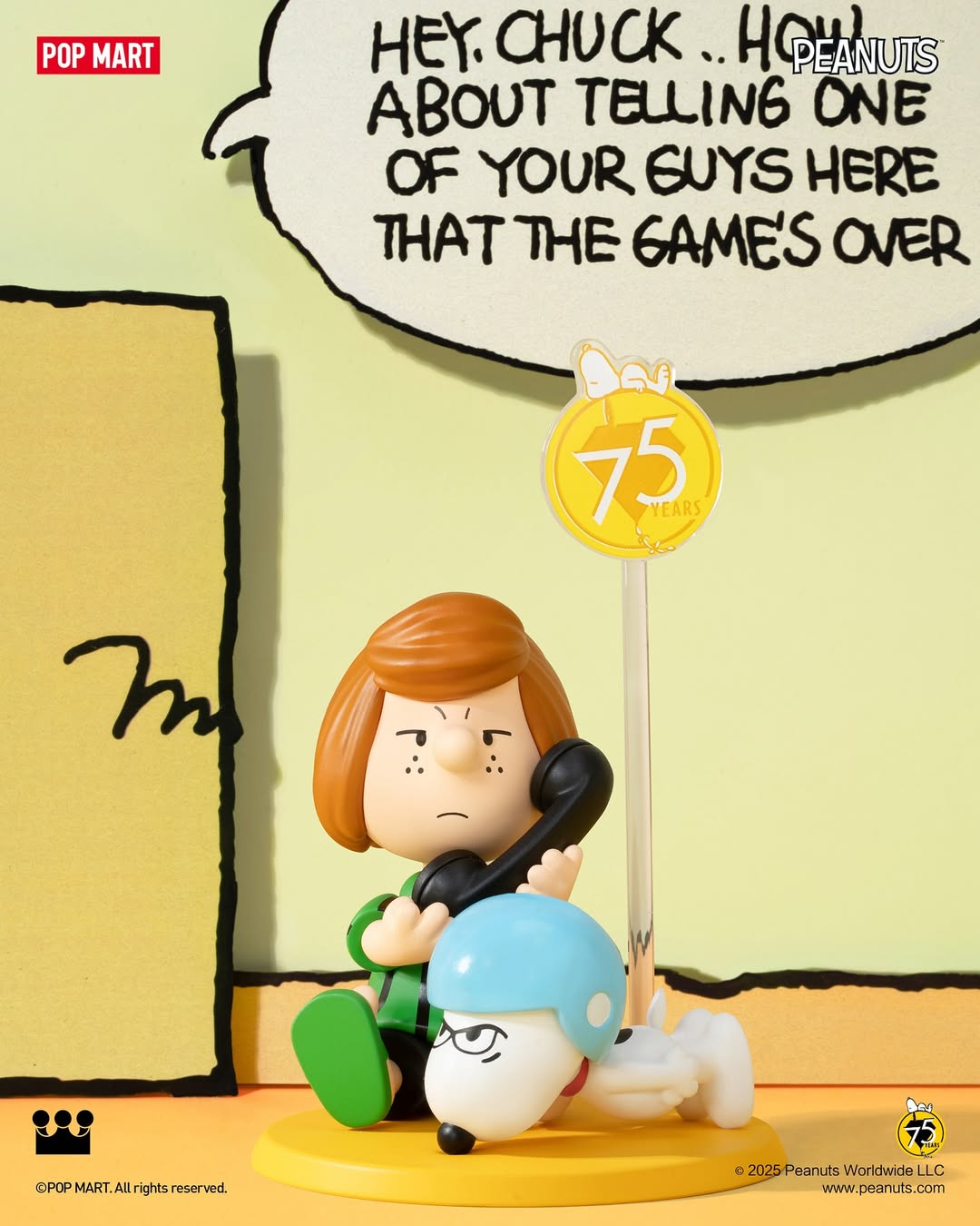 POPMART x Peanuts 75th Anniversary Snoopy Comic Life Series Figures-Single Box (Random)-Pop Mart-Ace Cards & Collectibles