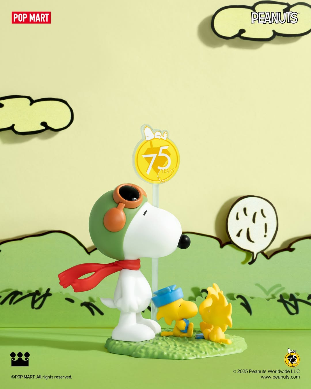 POPMART x Peanuts 75th Anniversary Snoopy Comic Life Series Figures-Single Box (Random)-Pop Mart-Ace Cards & Collectibles