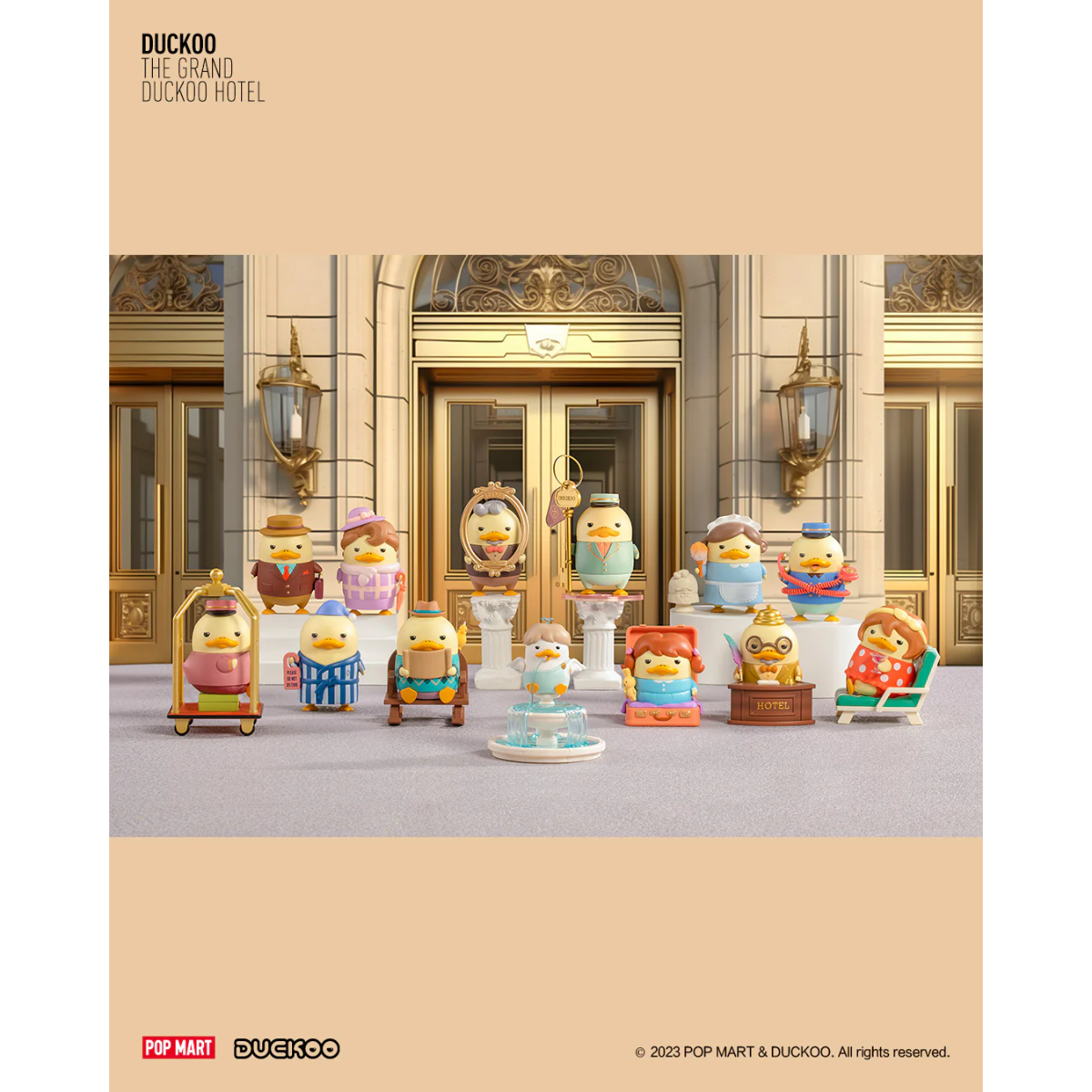 POPMART x The Grand Duckoo Hotel Series-Single Box (Random)-Pop Mart-Ace Cards &amp; Collectibles