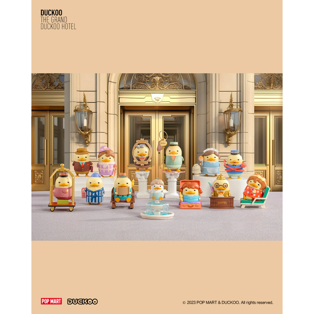 POPMART x The Grand Duckoo Hotel Series - Ace Cards Sdn Bhd POPMART x The Grand Duckoo Hotel Series - Ace Cards Sdn Bhd